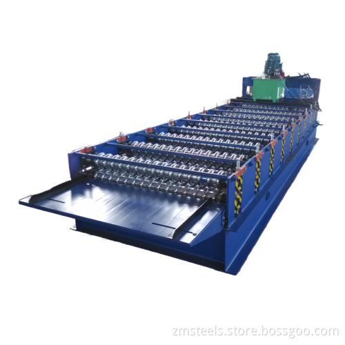 customized low price corrugated iron metal machine